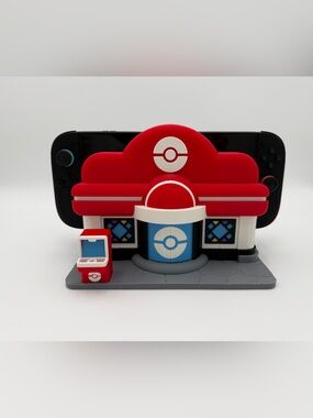 Pokopia Inspired Rocky Ridges Pokemon Center Switch 2 Dock cover 3D Printed